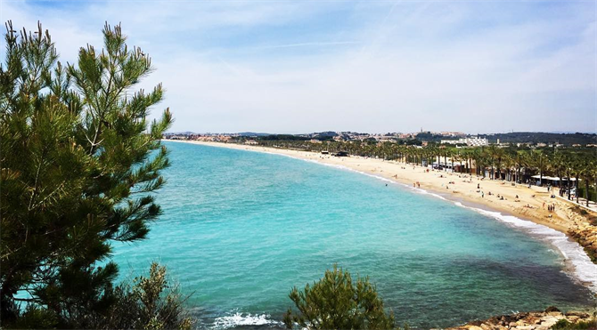 costa dorada kaart strandvakantie spanje salou 1