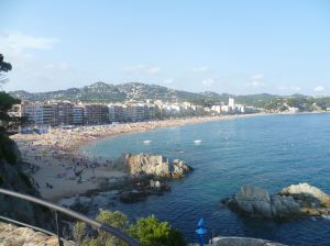 Lloret_de_Mar_the_beach strandvakantie