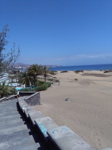 maspalomas gran canaria duinen strandvakantie spanje zee 24