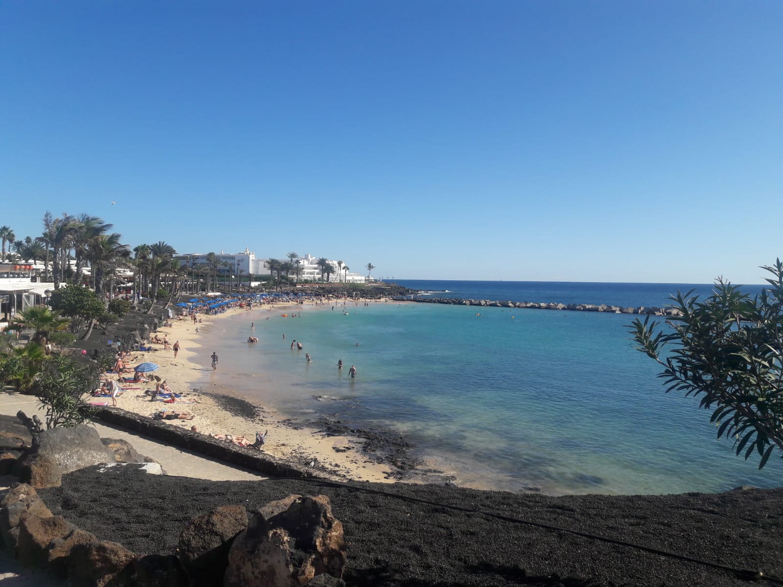 Playa Flamingo kindvriendelijk strand Lanzarote Playa Blanca