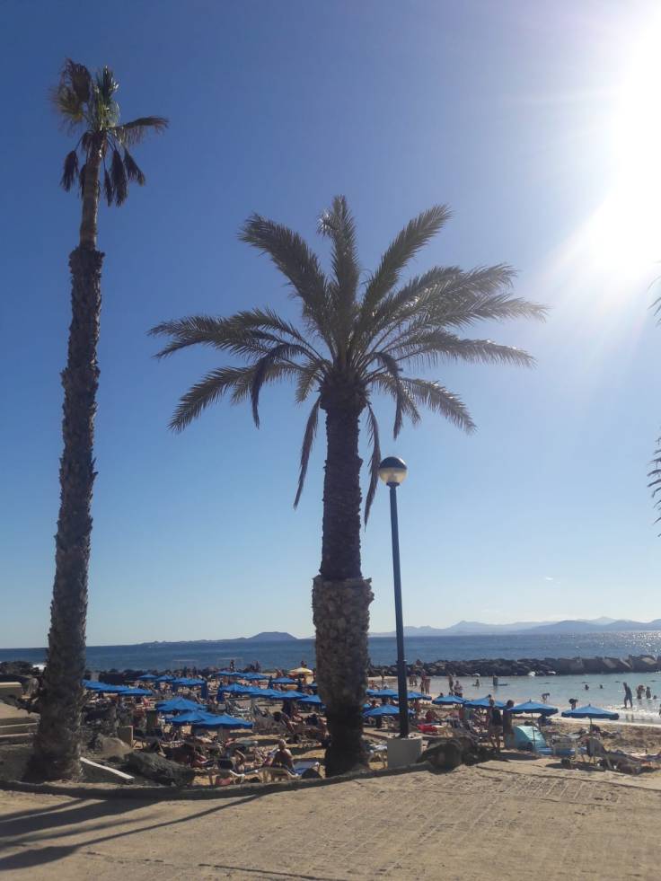 Playa Flamingo kindvriendelijk strand Lanzarote Playa Blanca