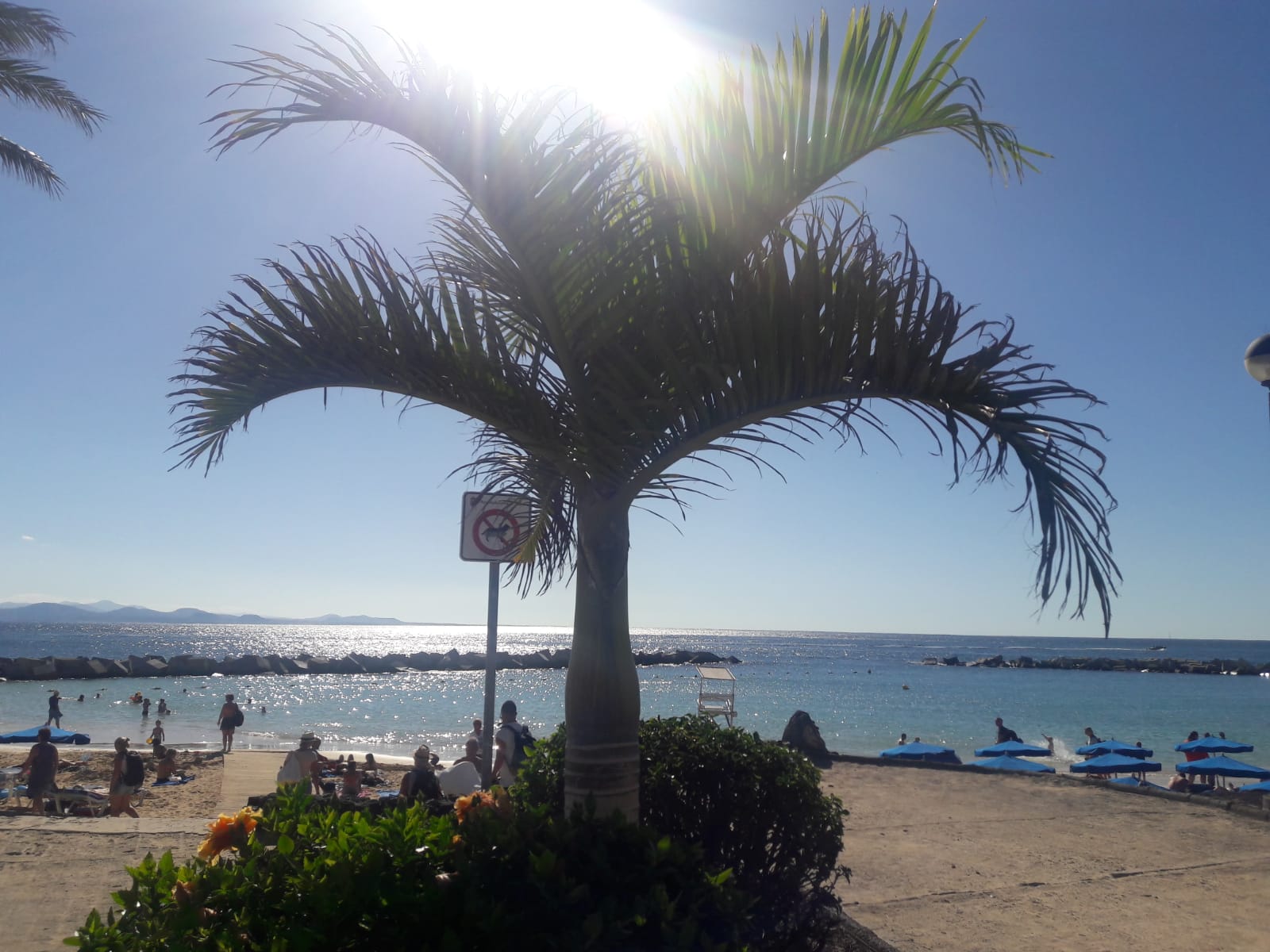 Playa Flamingo kindvriendelijk strand Lanzarote Playa Blanca