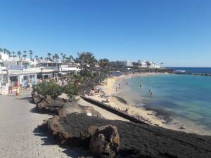 Playa Flamingo - mooi strand Lanzarote