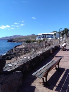 Jachthaven Rubicon Lanzarote lekker zwemmen in de zee