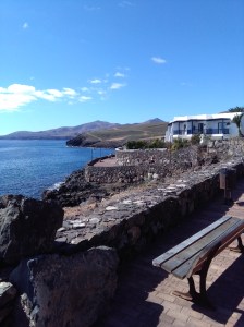 Jachthaven Rubicon Lanzarote lekker zwemmen in de zee