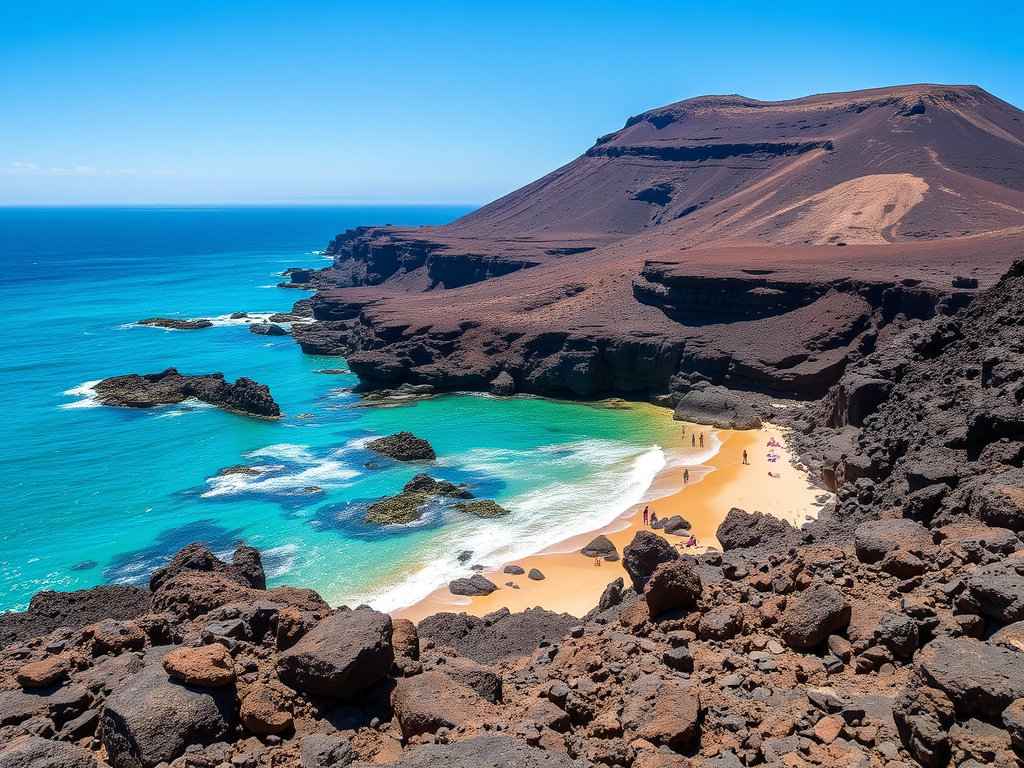 In Juli op vakantie naar Lanzarote