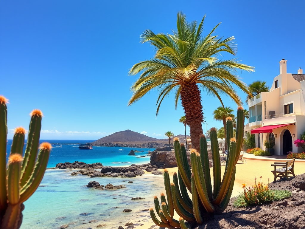 In juni op vakantie naar Lanzarote