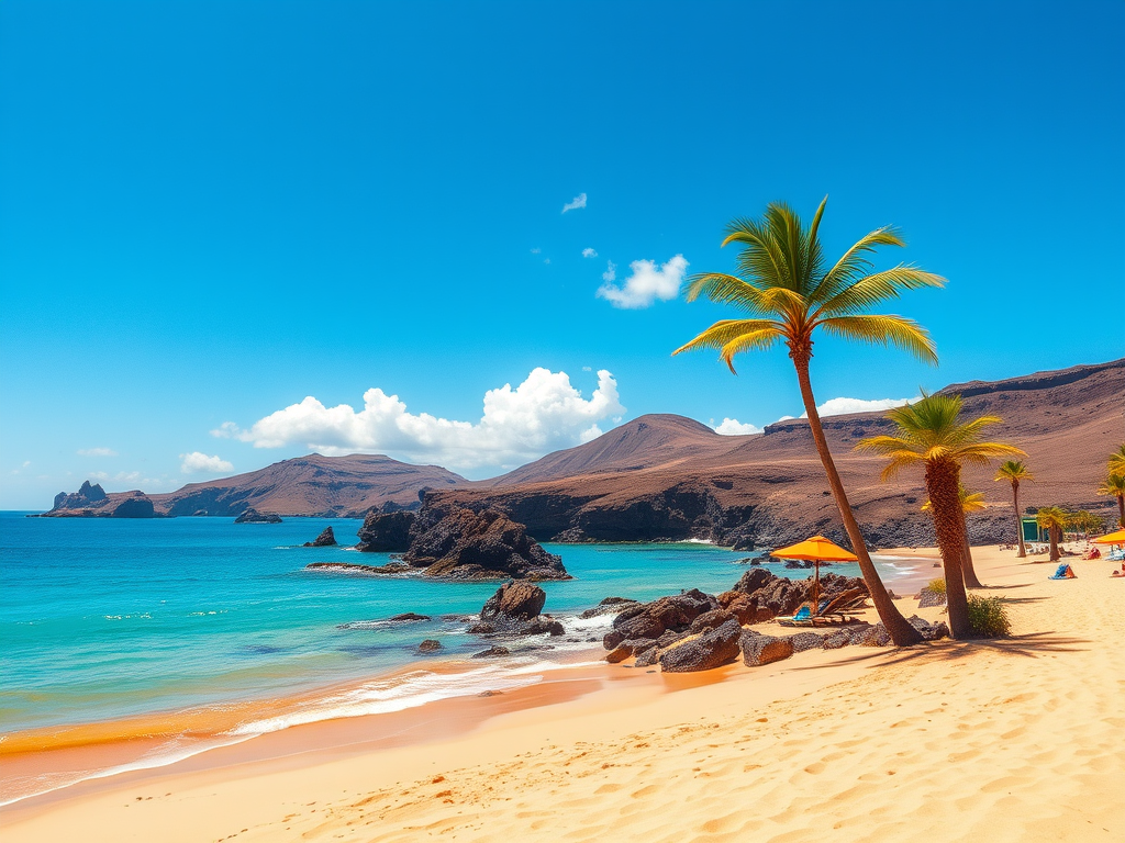 In mei op vakantie naar Lanzarote