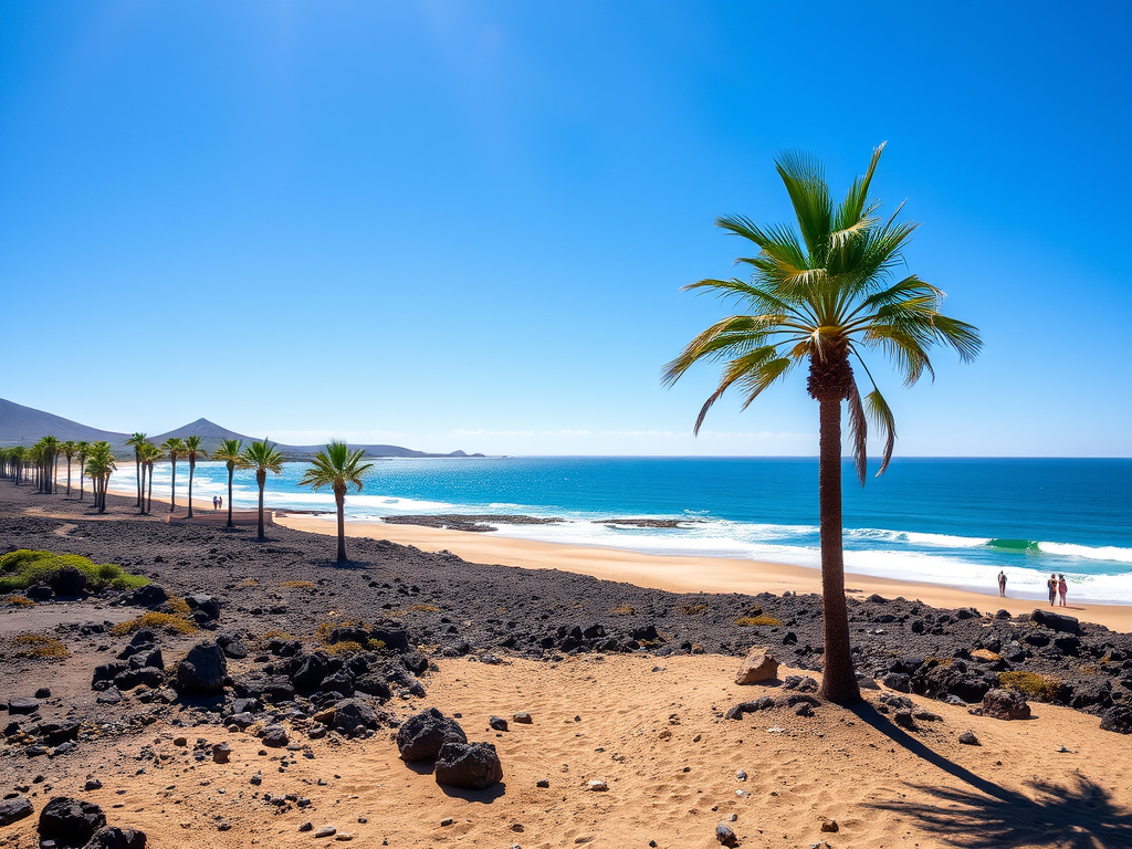 In mei op vakantie naar Lanzarote