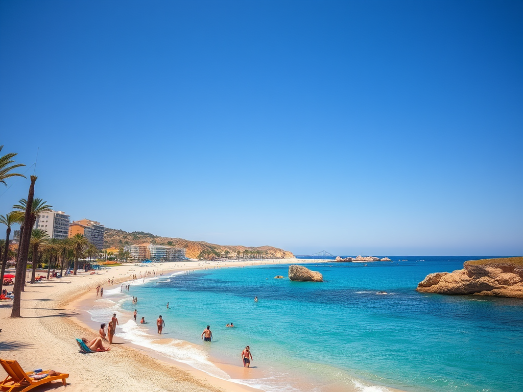 in augustus naar de Costa Blanca