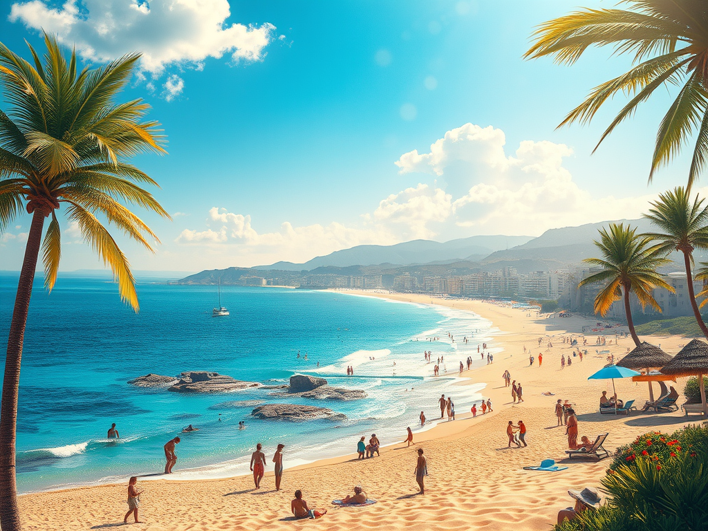 In juli op vakantie naar Gran Canaria