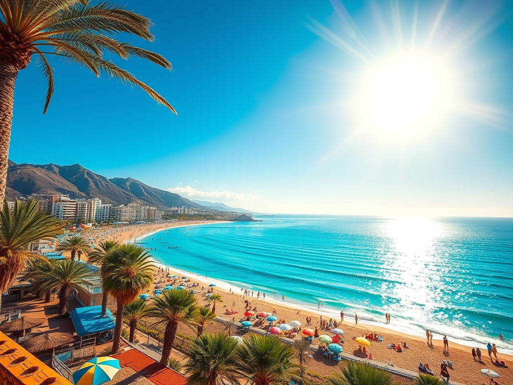 In juli op vakantie naar Gran Canaria