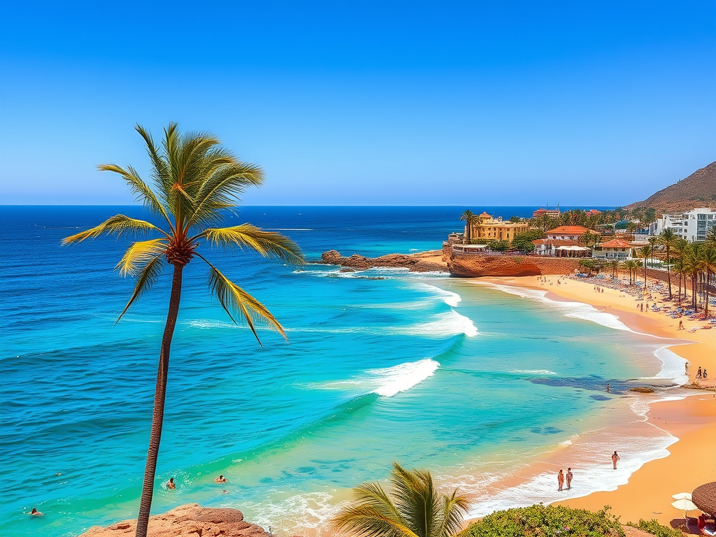 In juli op vakantie naar Tenerife