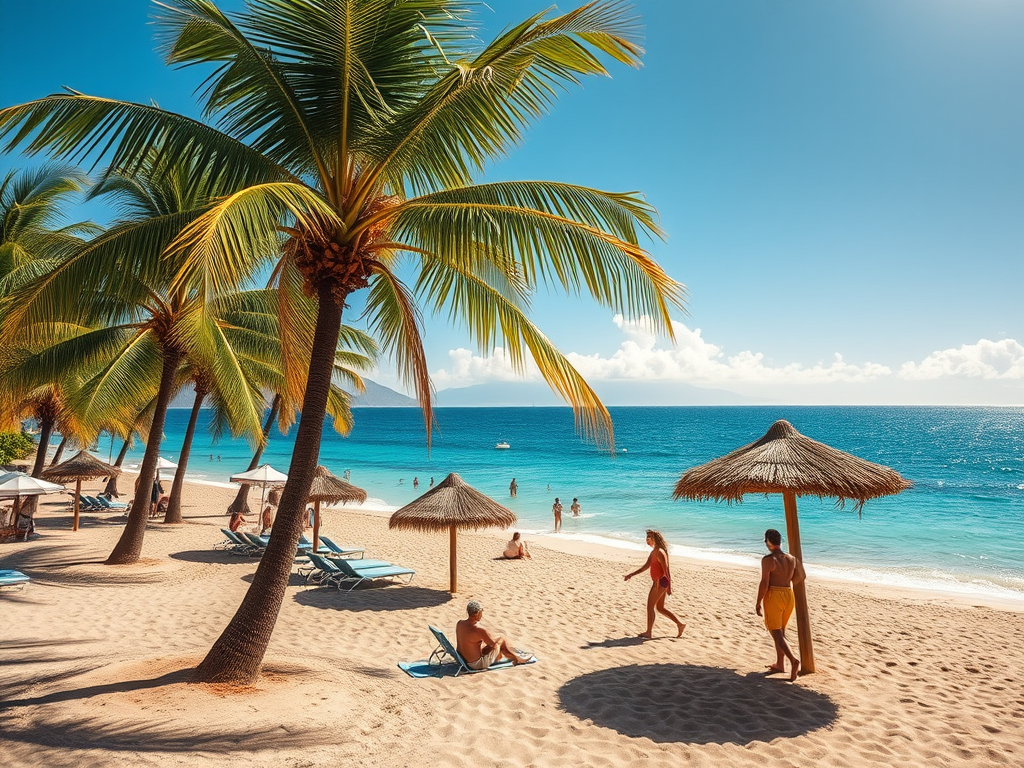 In juli op vakantie naar Tenerife