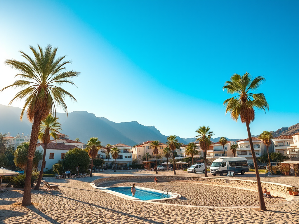 In juli op vakantie naar Tenerife