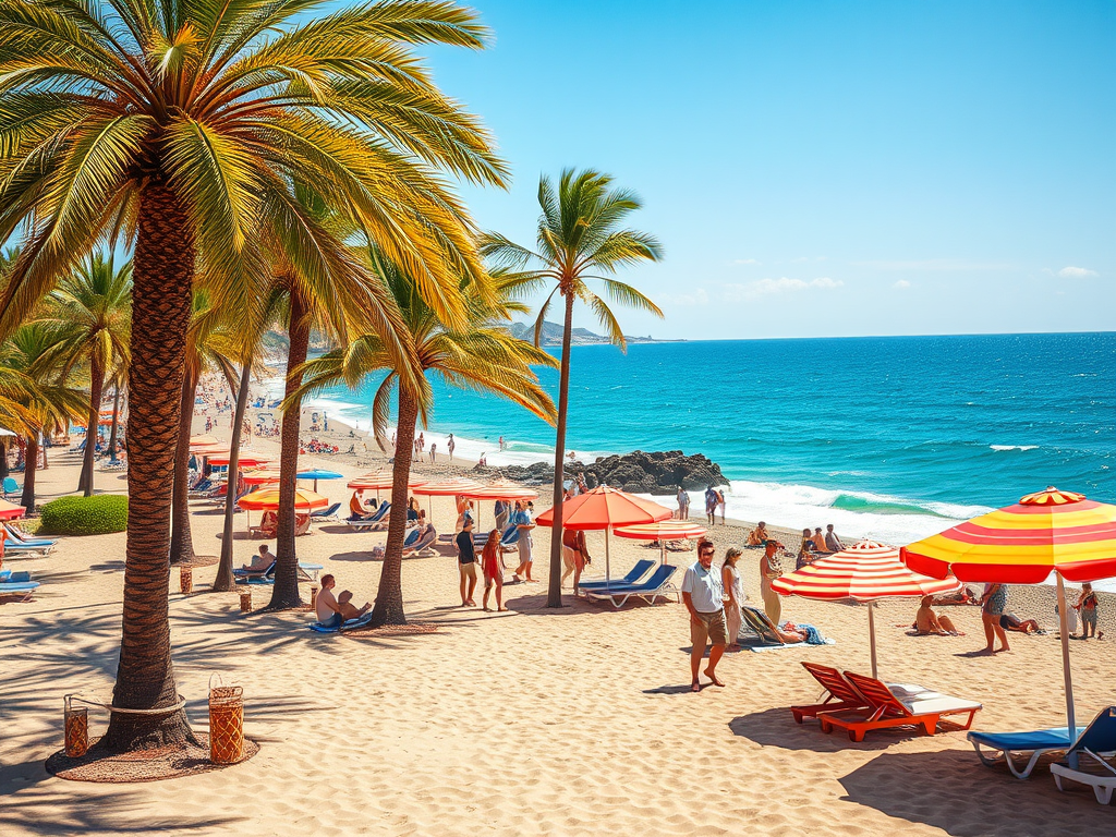 In juli op vakantie naar Tenerife