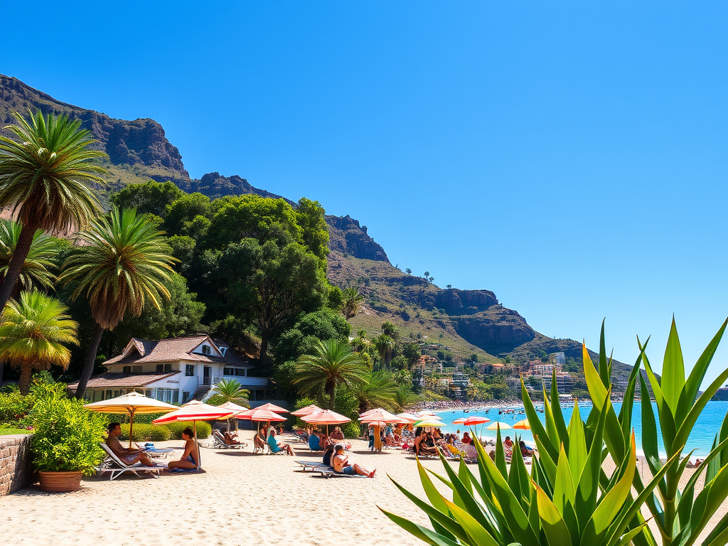 In juli op vakantie naar Tenerife