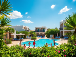 Kindvriendelijke hotels op Menorca met glijbanen 