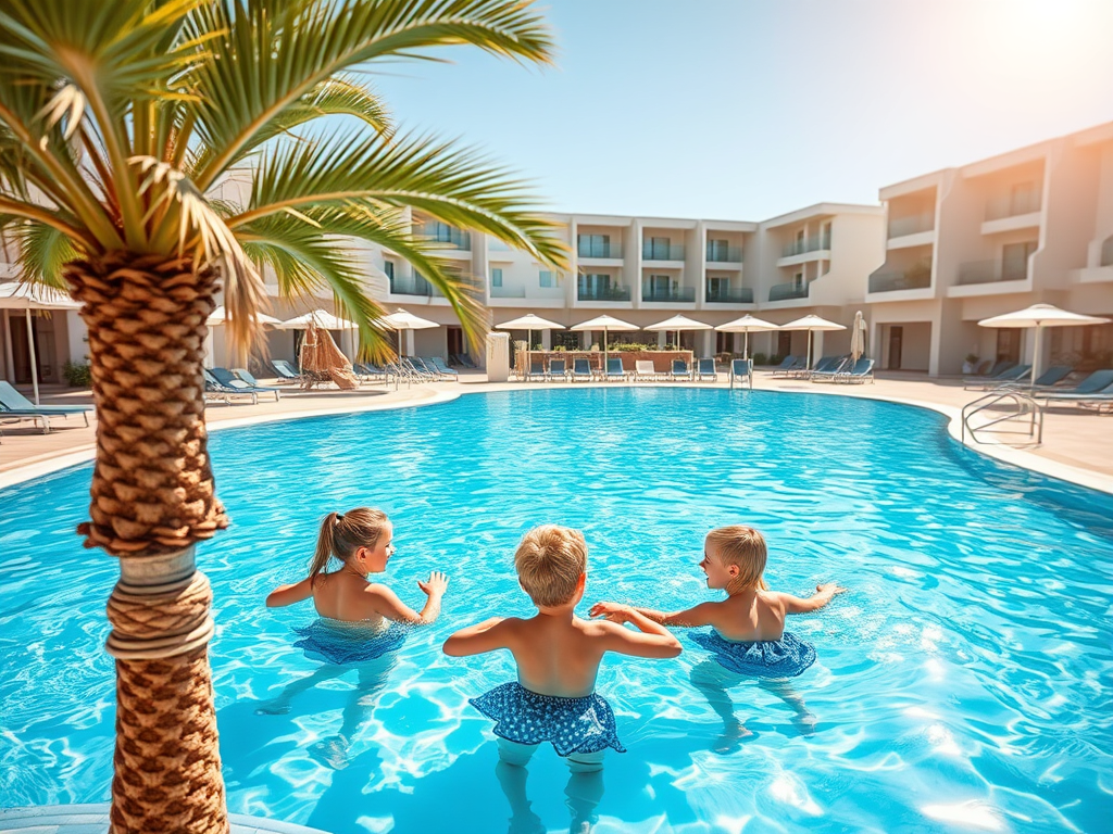 Kindvriendelijke hotels op Menorca met zwembad en glijbanen 