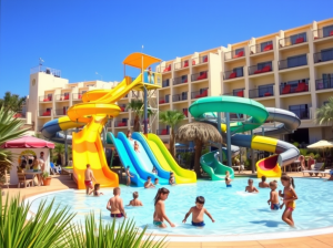 Kindvriendelijke hotels op Menorca met glijbanen 