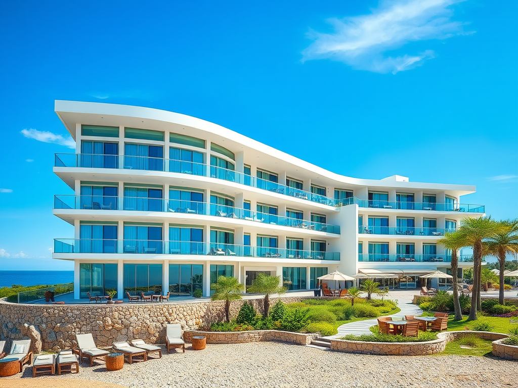 nieuw hotel aan de spaanse kust