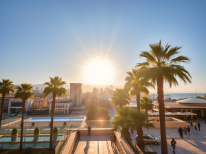 Aantal zonuren Barcelona