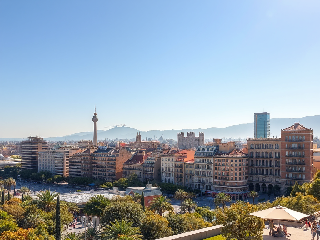 Aantal zonuren Barcelona