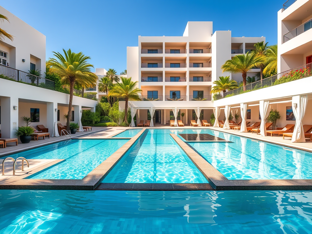 hotels met swim-up kamers aan de Costa Brava - met prive zwembad