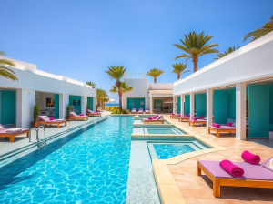 swim-up kamers op Ibiza